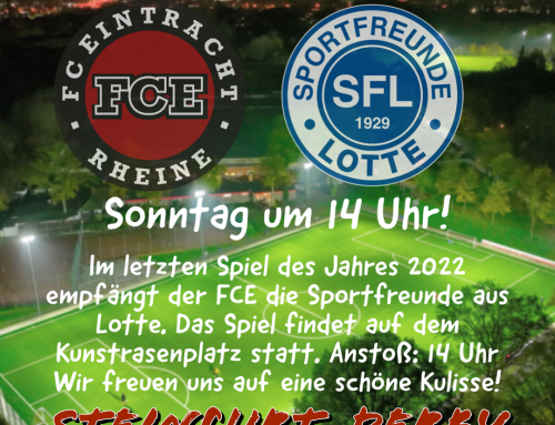 FCE Rheine gegen SF Lotte