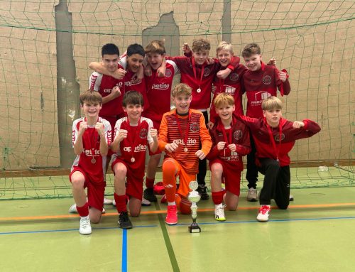 Turniersieg der D1 beim Cup der BA Unternehmsgruppe vom TUS Graf Kobbo Tecklenburg